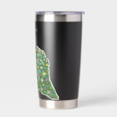 Schritt für Schritt zum Glück Thermobecher  保温保冷タンブラー (左面)