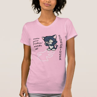 Schrodingerのおもしろいな猫 Tシャツ