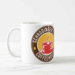 Schrodingerのコップの喫茶店のマグ コーヒーマグカップ