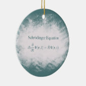 Schrödingerの同等化の数学及び物理学のオーナメント セラミックオーナメント (右)