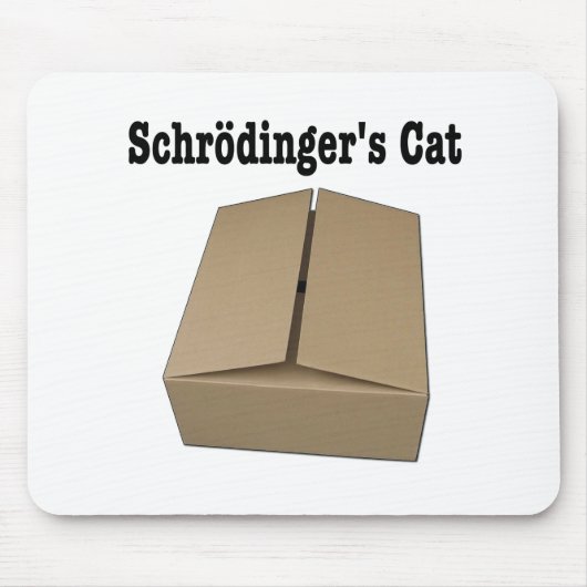 Schrodingerの汚物箱 マウスパッド (正面)