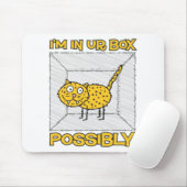 Schrodingerの猫のLolcatのおもしろいなマウスパッド マウスパッド (マウス)