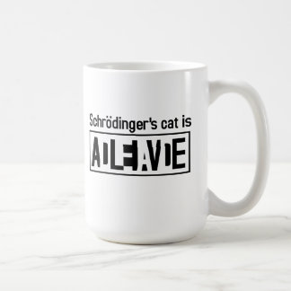 Schrodingerの猫はあります コーヒーマグカップ