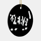 Schrödingerの猫 セラミックオーナメント (右)