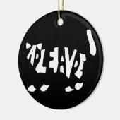 Schrödingerの猫 セラミックオーナメント (左)