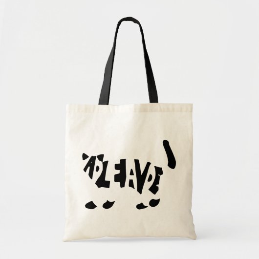 Schrödingerの猫 トートバッグ (正面)