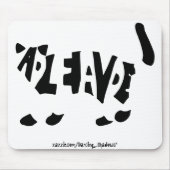 Schrödingerの猫 マウスパッド (正面)