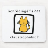 schrodingerの猫 マウスパッド (正面)