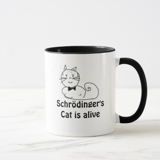 Schrödingerの猫 マグカップ (右)