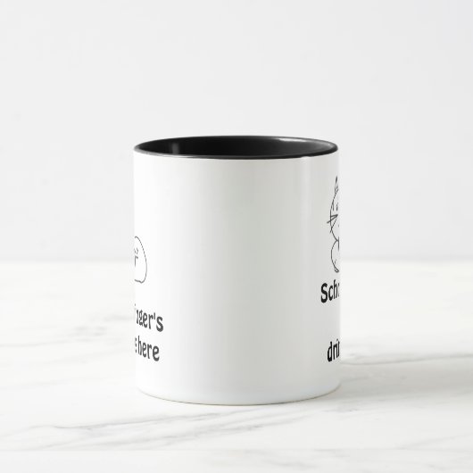 Schrödingerの猫 マグカップ (中央)