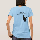Schrödingerの猫 Tシャツ (裏面)