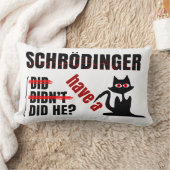 SchrodingerのDillema ランバークッション (ブランケット)