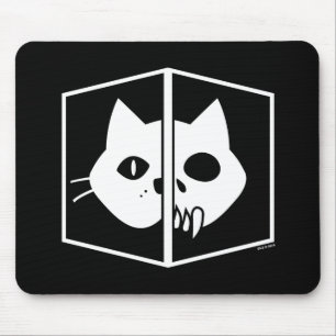 Schrödinger猫のグラフィック マウスパッド