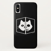 Schrödinger猫のグラフィック Case-Mate iPhoneケース (裏面)