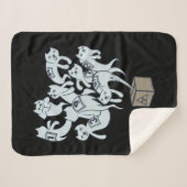 Schrödinger猫9生命 シェルパブランケット (正面(横))