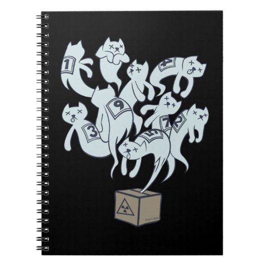 Schrödinger猫9生命 ノートブック (正面)