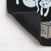 Schrödinger猫9生命 マウスパッド (コーナー)