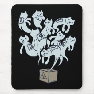 Schrödinger猫9生命 マウスパッド