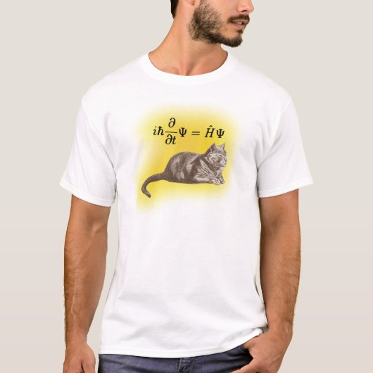 Schrodinger猫 Tシャツ (正面)