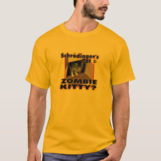 schrodingers猫=ゾンビの子猫 tシャツ
