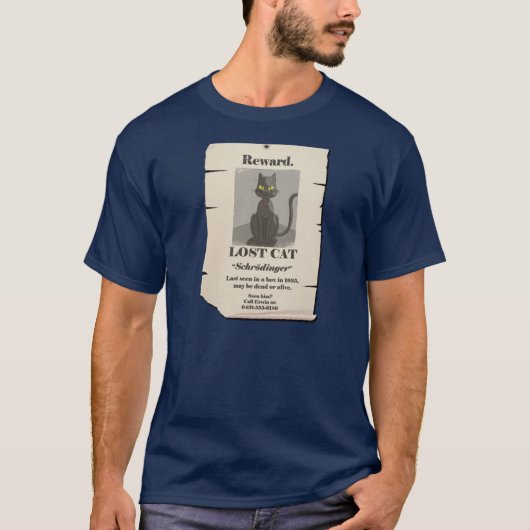 Schrodinger's cat tシャツ (正面)
