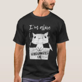 Schrödinger's Katze Tシャツ (正面)