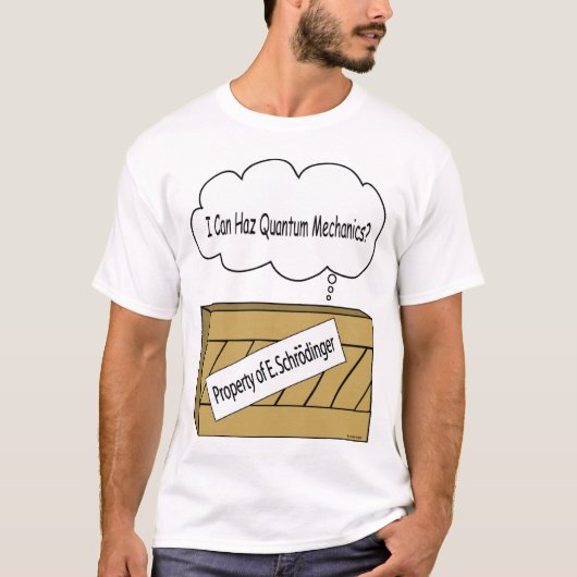 Schrodingers LOLcat Tシャツ (正面)