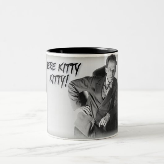 Schroedingerの猫 ツートーンマグカップ (中央)