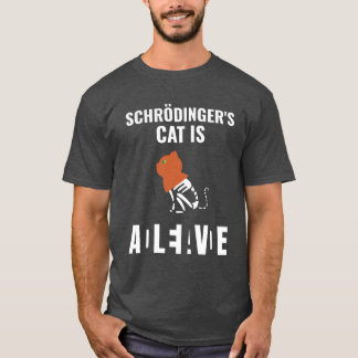 Schroedingers Cat Is Schroedingers Cat girl Tシャツ