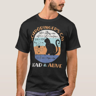 Schroedingers Cat Physics Teacher Cat Lover Gifts  Tシャツ