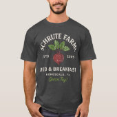 SCHRUTE FARMS – BED & BREAKFAST Tシャツ (正面)