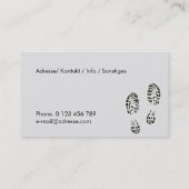 schuhe 名刺 (裏面)