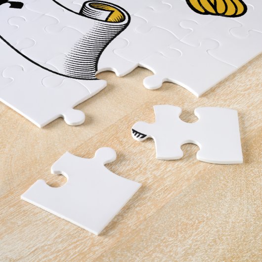 Schulerの家紋 ジグソーパズル (側面)