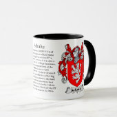 Schulte家族の紋章付き外衣 マグカップ (正面右)