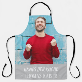 Schürze mit eigenem Namen und Foto gestalten エプロン