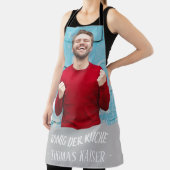 Schürze mit eigenem Namen und Foto gestalten エプロン (インサイチュ)