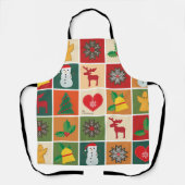 Schürze Weihnachtsmotive エプロン (正面)