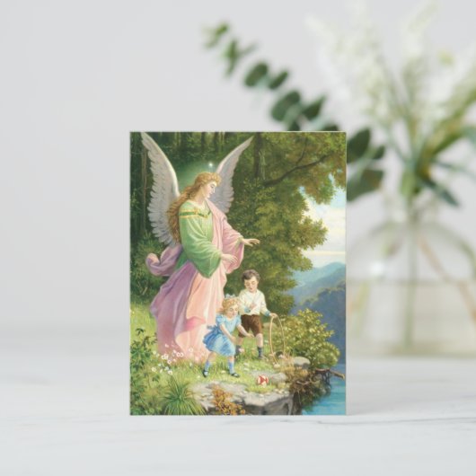 Schutzengel und Kinder ポストカード (スタンド正面)