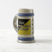 Schwaebisch Are Known Mug ビールジョッキ (正面左)