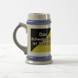 Schwaebisch Are Known Mug ビールジョッキ