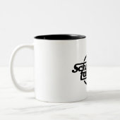 Schwalbefahrer (schwarz) ツートーンマグカップ (左)
