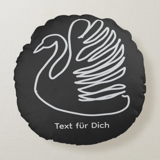 schwan ラウンドクッション (正面)