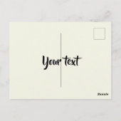 Schwangerschaft baby 2026 Wolken mobile  ポストカード (裏面)