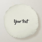 Schwangerschaft baby 2026 Wolken mobile ラウンドクッション (裏面)