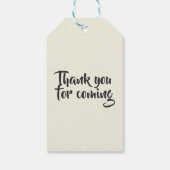 Schwangerschaft verkünden Aquarell Heißluftballon  ギフトタグ (裏面)