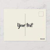 Schwangerschaft verkünden Aquarell Heißluftballon ポストカード (裏面)