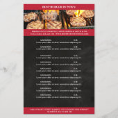 Schwarz, Rot チラシ (正面)