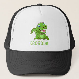 schwarz weiß grün Krokodil キャップ