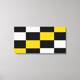 Schwarz-Weiss Kontrast キャンバスプリント