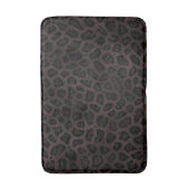 Schwarze Jaguar Flecken Druck バスマット (正面縦)